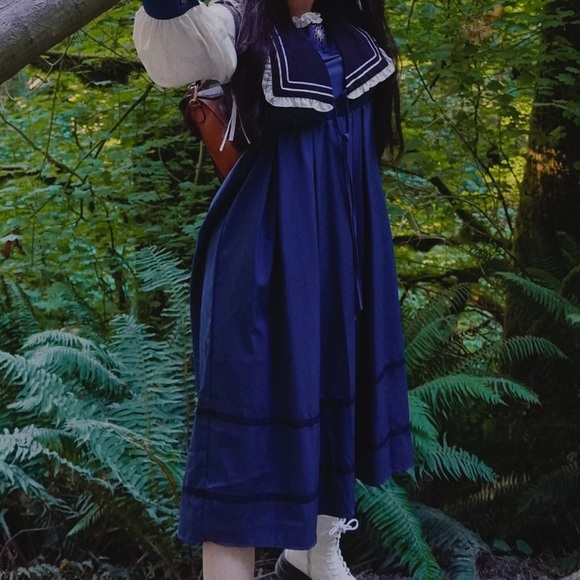 green traveller style dress - Picture 4 of 6